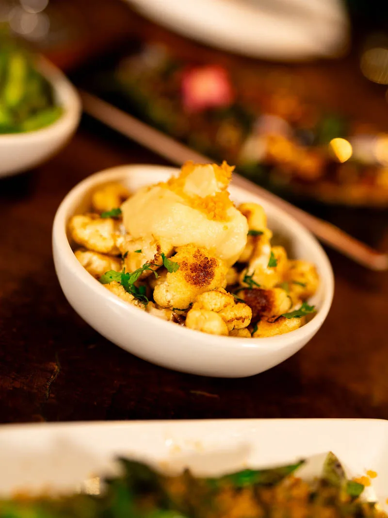 CAULIFLOWER & CRISPY PANKO