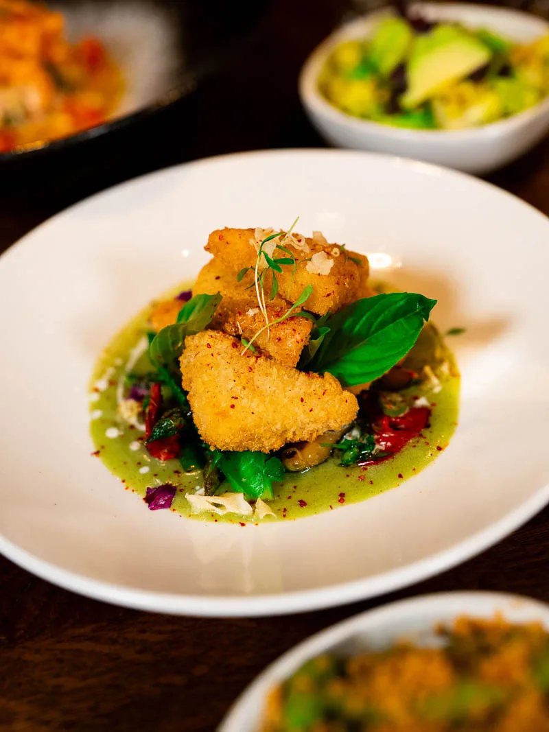 CRISPY TOFU & GREEN CURRY