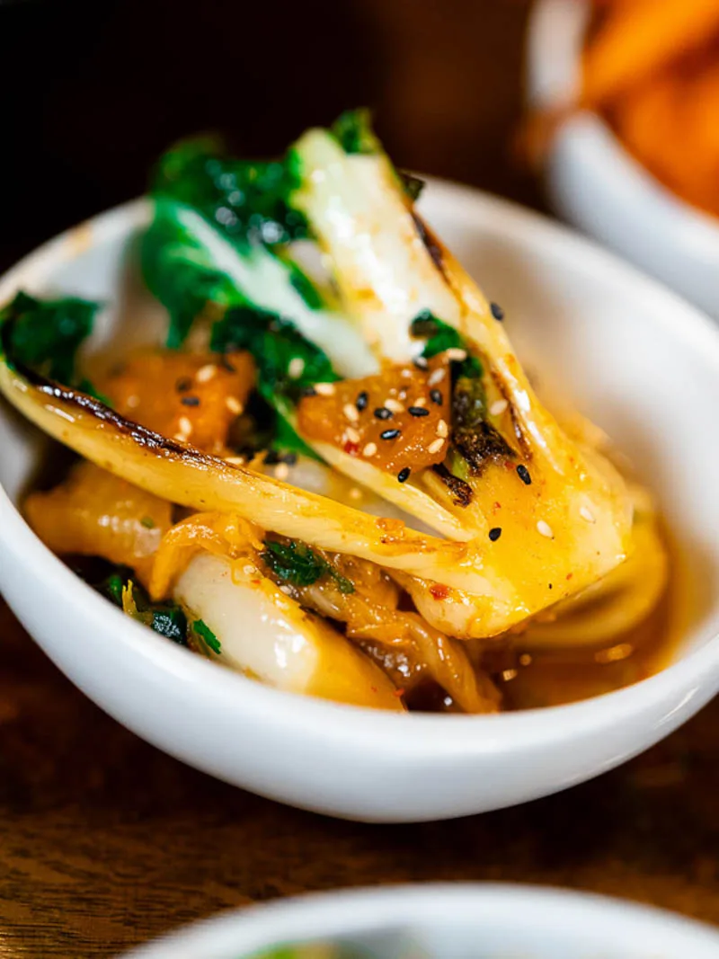 PAK CHOI, SOY & SESAME 1